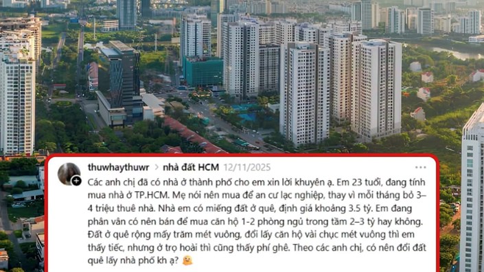 Đổi mấy trăm mét vuông đất quê lấy vài chục mét vuông chung cư: bài toán hoán đổi "đất tổ" lấy "hộp diêm" liệu có nên? - 1