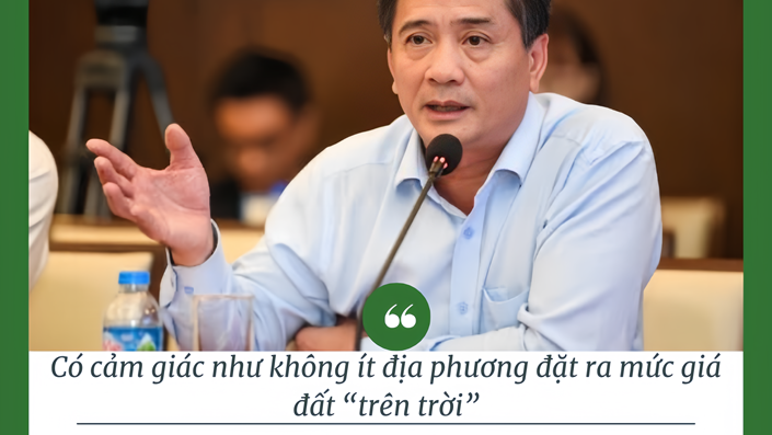 Cảm giác không ít địa phương đặt mức giá đất "trên trời" - 1