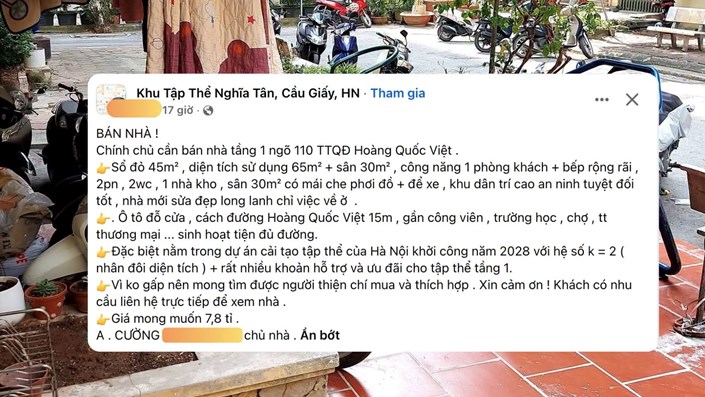 Chiêu "bán tương lai, gặt hiện tại" của các chủ nhà tập thể cũ bao giờ cũng mang lại cho người xem những phút giây giải trí đỉnh cao - 1
