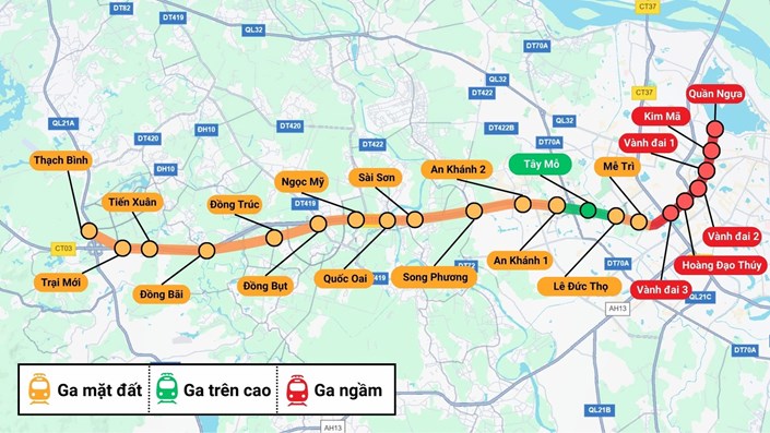 Kẻ mừng, kẻ lo từ tuyến đường sắt đô thị Hoà Lạc - Văn Cao - 1