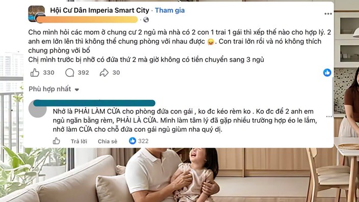 Thế mới thấy, việc sở hữu một không gian sống vừa vặn theo sự phát triển của gia đình đang là nỗi niềm đau đau của biết bao người làm công ăn lương - 1