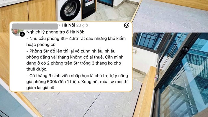 Xu hướng "cao cấp hóa" phòng trọ Thủ đô: Đẹp thì có đẹp, nhưng túi tiền ai gánh nổi? - 1