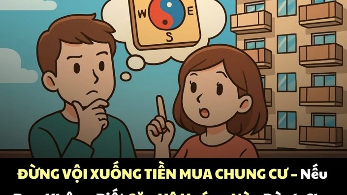 Đừng vội xuống tiền mua chung cư nếu không biết căn hộ hướng nào dành cho gia đình trẻ - 1