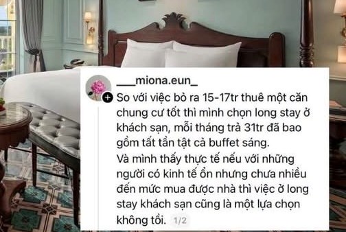 Thuê chung cư 17 "củ" đắt hơn khách sạn 31 "củ"? Đùa à, nghe vô lý nhưng lại "rất thuyết phục"! - 1
