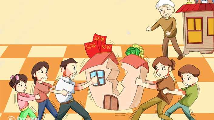 Chồng mất để lại tài sản thừa kế là căn nhà 7 tỷ - 1