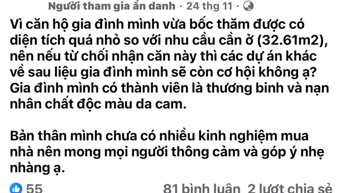 CĐT nói gì về việc bốc thăm ngẫu nhiên tại dự án NOXH Rice City Long Châu, khiến nhà đông người bốc được căn bé tí⁉️ - 1