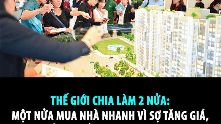 Thế giới hiện chia làm 2 kiểu: 1 kiểu mua nhà nhanh vì sợ tăng giá, một nửa thà ở thuê chứ không mua vì sợ ngáo giá - 1