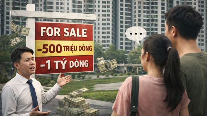 Chủ nhà cắt lãi hàng trăm triệu, thậm chí cả tỷ đồng, nhưng khách mua chung cư vẫn hờ hững  - 1