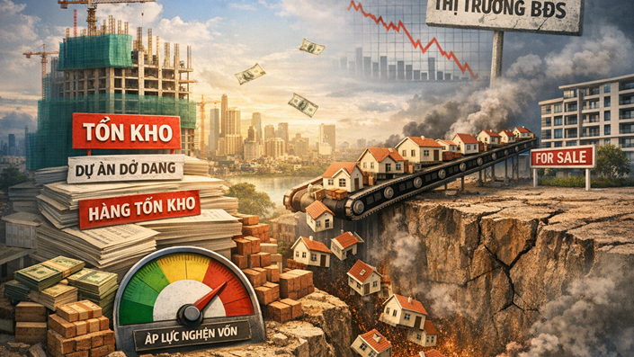 "Của để dành" hay "Cục nợ" nghìn tỷ: Khi các ông lớn BĐS đang bị kẹt trong đống hàng tồn  - 1