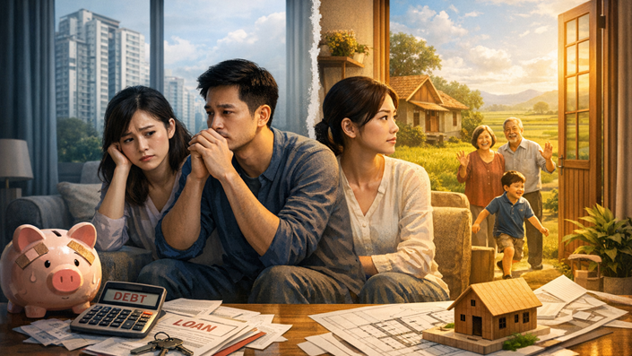 Chào các bác, lại là câu chuyện "muôn thuở" về cái sổ đỏ và những ông bố bà mẹ chồng thích nắm đằng chuôi đây.  - 1