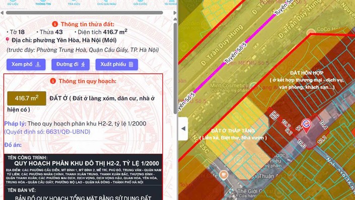 RỦI RO THAY ĐỔI QUY HOẠCH KHI MUA NHÀ NỘI ĐÔ HÀ NỘI HIỆN NAY.  - 1