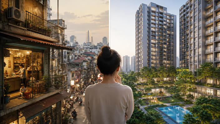 Có 7 tỷ ở Hà Nội mà vẫn thấy "nghèo" vì không tìm được nhà: ở gần thì chật, ở xa thì mệt - 1