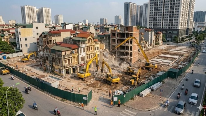 Ngồi đọc quy hoạch Hà Nội tầm nhìn 100 năm…rồi xem những đoạn clip mở đường, giải toả, phá dở nhà khắp nơi.   - 1