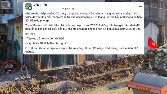 QUY HOẠCH TREO NGÀY XƯA LÀ “CHỜ THỜI”, GIỜ CÓ KHI LÀ… CHỜ NỢ 😶  - 1