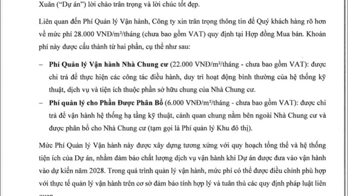 DỰ ÁN CỦA CĐT GMD Ở TÍT NHƠN TRẠCH NHƯNG PHÍ QUẢN LÝ LÊN TỚI GẦN 31.000 ĐỒNG/M2  - 1