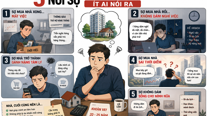 Phía sau chiếc chìa khóa nhà: 5 nỗi sợ khi mua nhà mà nhiều người không dám nói ra  - 1