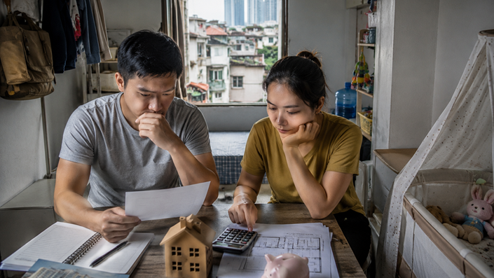 Thu nhập 40 triệu/tháng, nhà 12m² viết tay sắp giải tỏa: mua nhà hà nội lúc này là "liều" hay "khôn"? - 1