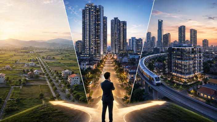 Nhìn lại cuộc đua bất động sản: 2020 mua đất vùng ven, 2023 đổ xô chung cư nội đô, vậy 2026 - 2028 dòng tiền sẽ chạy về đâu?  - 1