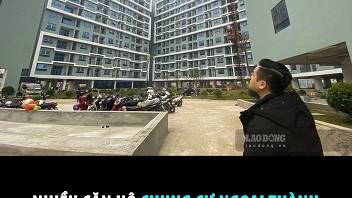 NHIỀU CĂN HỘ CHUNG CƯ NGOẠI THÀNH HÀ NỘI RAO BÁN HƠN 6 TỈ ĐỒNG/CĂN  - 1