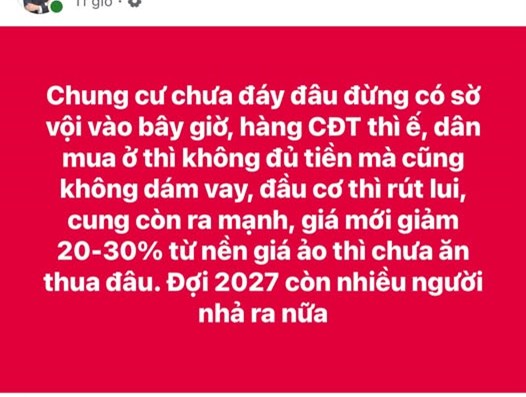 Chung cư sắp sập giá hay chuẩn bị đu đỉnh mới: Anh em phe nào?  - 1