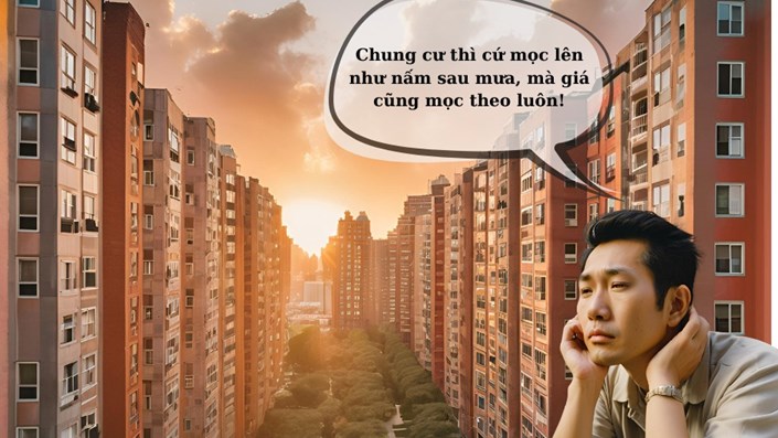 Nguồn cung chung cư hết khan hiếm mà sao giá vẫn không chịu hạ nhiệt nhỉ? 🤔  - 1