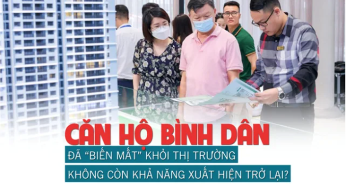 Chung cư bình dân đã “biến mất” khỏi thị trường, không còn khả năng xuất hiện trở lại?  - 1