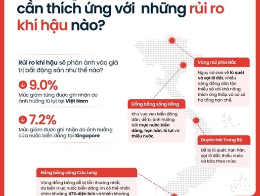 🌍 Biến đổi khí hậu đang “định giá lại” bất động sản Việt Nam như thế nào? 🏘️  - 1