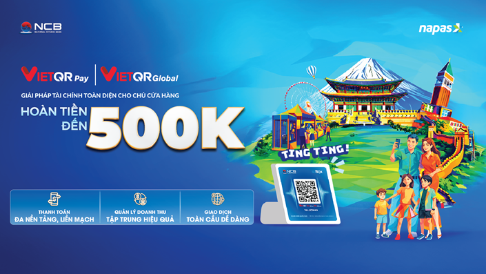 Du khách quốc tế thanh toán tiện lợi tại Việt Nam qua mã QR của ngân hàng NCB - 1