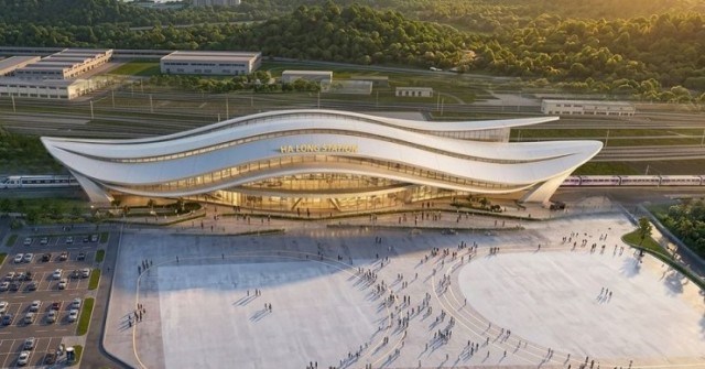 Hé lộ các hình ảnh đầu tiên của Hạ Long Station trong lòng Vinhomes Global Gate Hạ Long - 1