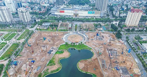 Noble West Lake Ha Noi: 12 tòa tháp 40 tầng thi công xuyên đêm, "đại công trường" lớn bậc nhất Tây Hồ Tây lộ diện - 1