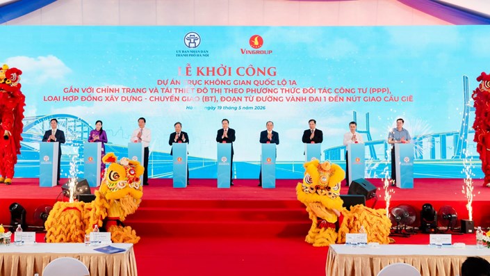 Khởi công Dự án mở rộng Quốc lộ 1A đoạn hầm Kim Liên - Cầu Giẽ lên 16 làn xe hiện đại nhất Việt Nam - 1