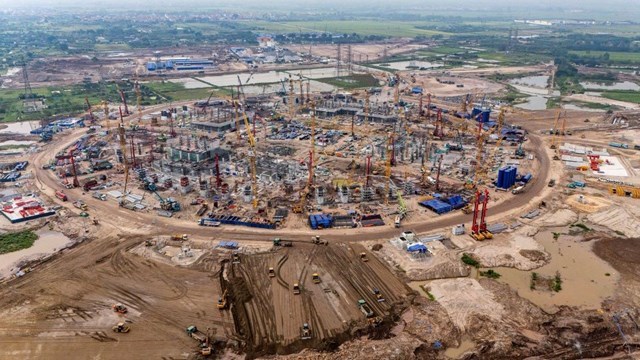 Tiến độ sân vận động lớn nhất thế giới: Hoàn thành tháng 7/2027, lập siêu kỷ lục trong ngành xây dựng toàn cầu - 1
