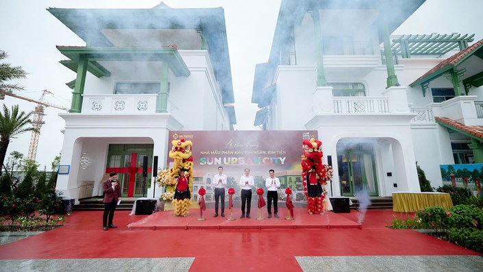 Khai trương nhà mẫu thấp tầng tại đô thị nghỉ dưỡng Sun Group Hà Nam - 1