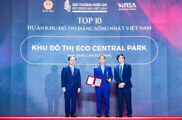 Nhà sáng lập Ecopark lập cú đúp tại Giải thưởng Quốc gia Bất động sản Việt Nam lần thứ II - 1
