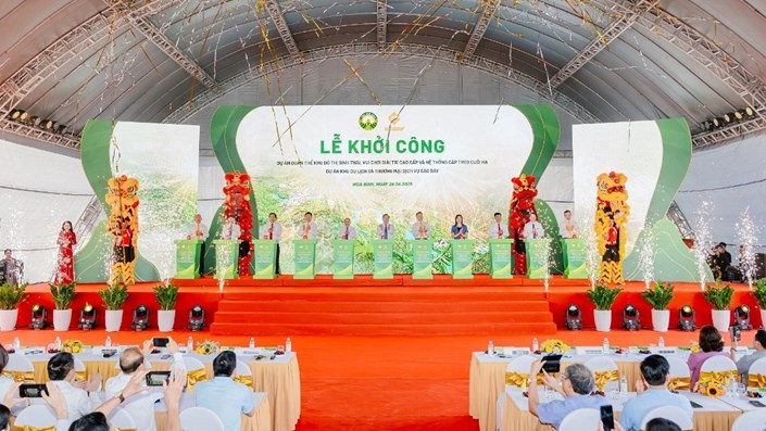 Sun Group khởi công Tổ hợp nghỉ dưỡng khoáng nóng lớn nhất miền Bắc tại Hòa Bình  - 1