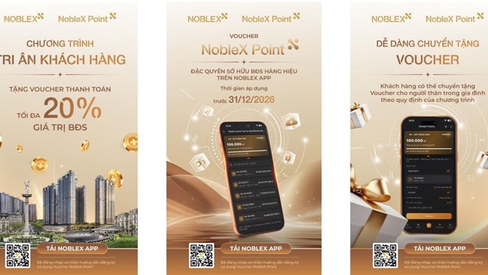 Sunshine Group tung chính sách tặng Voucher NobleX Point cho khách hàng thân thiết, dùng thanh toán tối đa 20% giá trị BĐS mới - 1