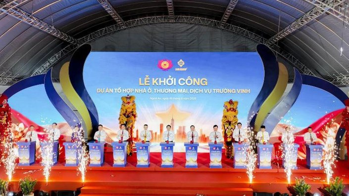 Sun Group khởi công tổ hợp nhà ở, thương mại dịch vụ Trường Vinh tại trung tâm Nghệ An - 1