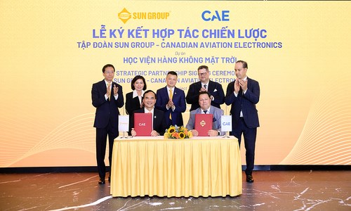 Sun Group hợp tác chiến lược với đối tác hàng đầu từ Canada, phát triển Học viện Hàng không Mặt trời chuẩn quốc tế - 1