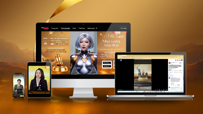 Sunshine Group: Tiên phong đưa livestream đặt giá bất động sản lên sóng truyền hình Quốc gia - 1