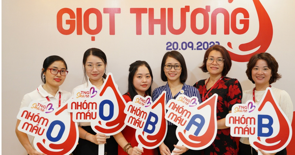 Người TNG Holdings Vietnam mang “giọt thương” gửi vào ngân hàng máu - 1
