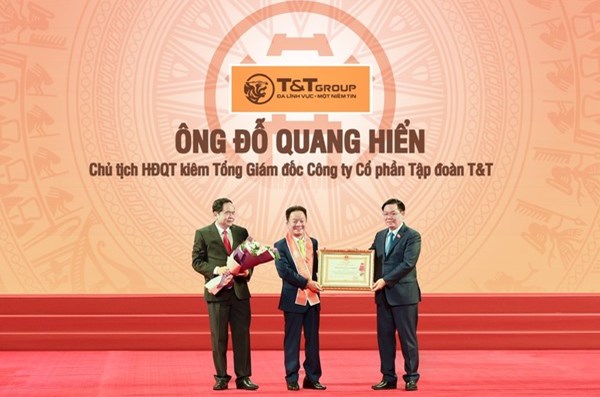 T&T Group đón nhận Huân chương Lao động hạng Nhất lần thứ 3 - 1