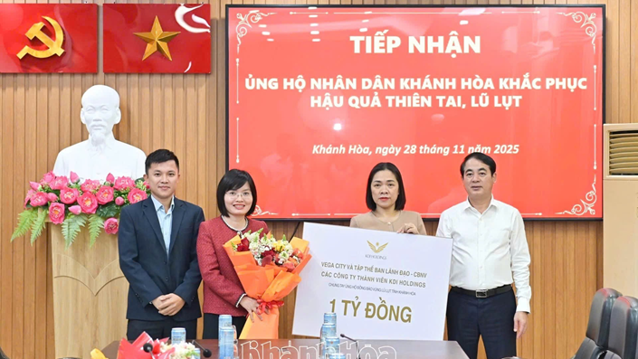 KDI Holdings hỗ trợ 1 tỷ đồng đến đồng bào bị ảnh hưởng lũ lụt tại Khánh Hòa - 1