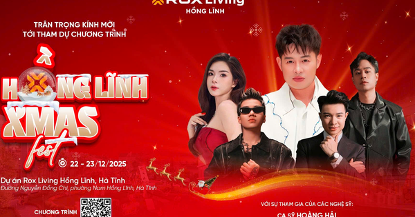 Hồng Lĩnh X’mas Fest - Giáng sinh rộn ràng tại ROX Living Hồng Lĩnh - 1