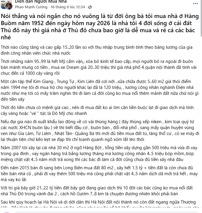 LƯỚT CÁC HỘI NHÓM MUA NHÀ MỚI THẤY: NGƯỜI VIỆT KHÔNG HẾT MUỐN MUA NHÀ, CHỈ LÀ ĐANG KHÔNG ĐỦ TIỀN ĐỂ MUA  - 2
