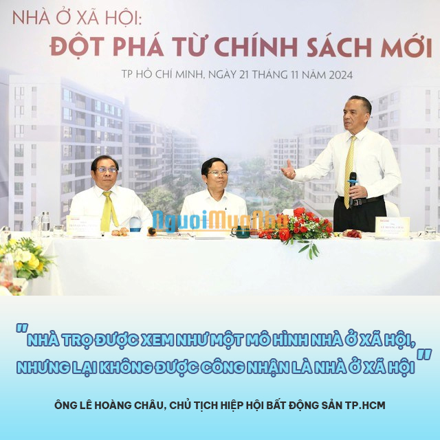 Chủ tịch HoREA: "Nhà trọ được xem như một mô hình nhà ở xã hội, nhưng lại không được công nhận là nhà ở xã hội"  - 1