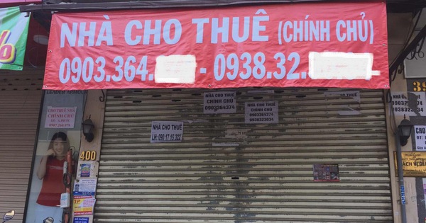 'Làn sóng' rao bán nhà mặt phố - 1