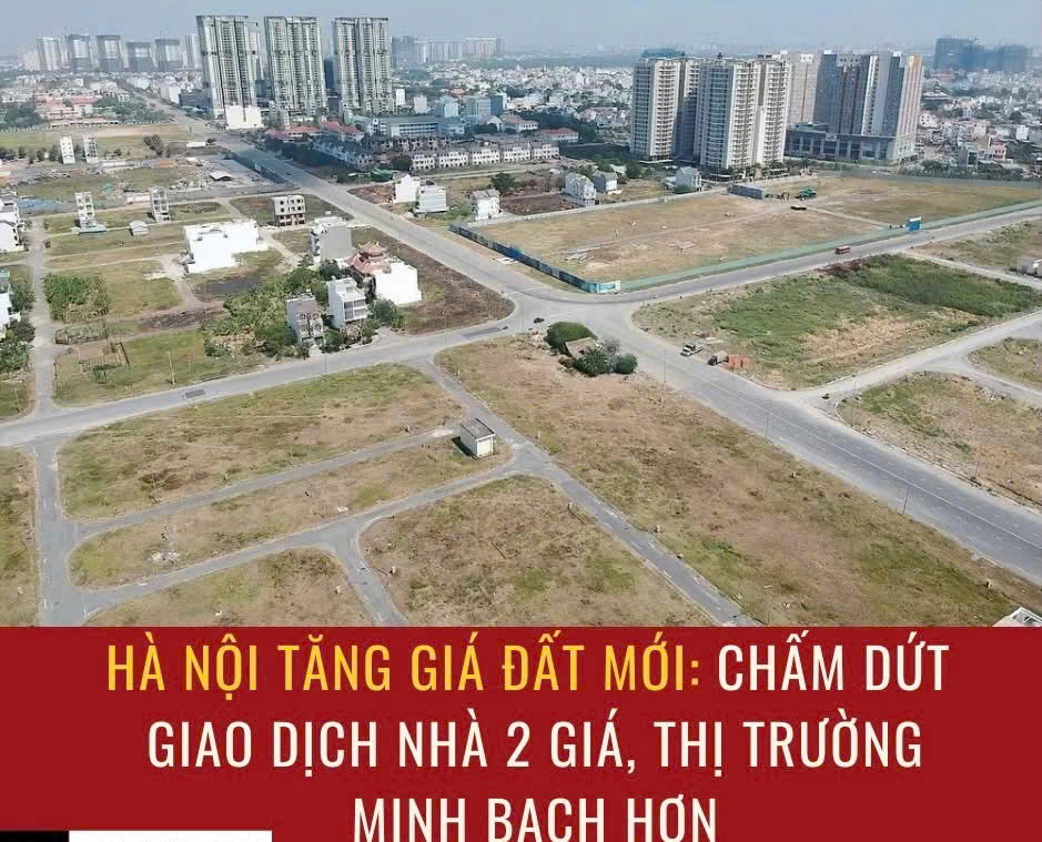 Bảng giá đất mới Hà Nội tăng: Giải pháp hạn chế giao dịch nhà hai giá - 1