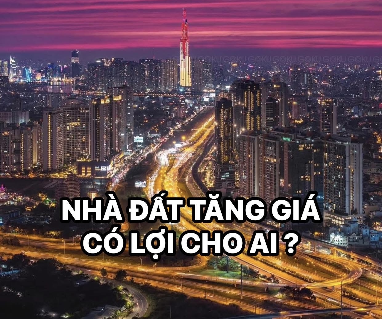 Nhà đất tăng giá thì có lợi cho ai? - 1