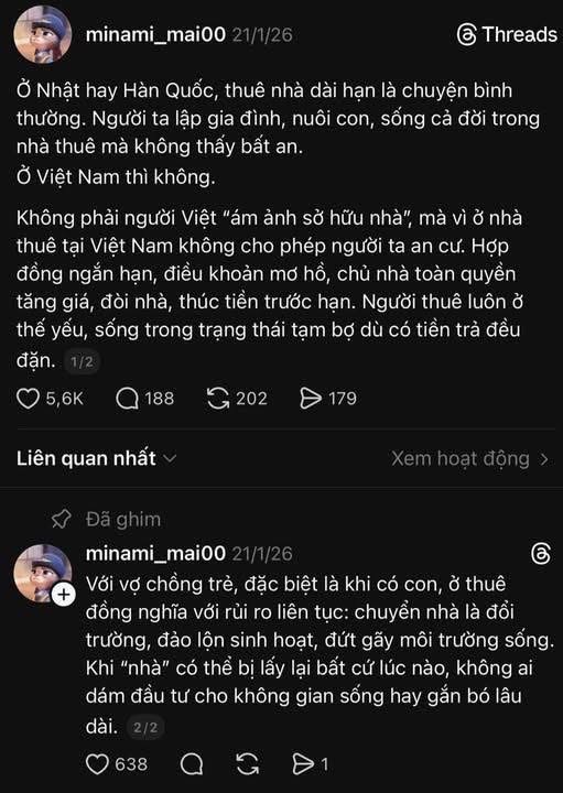 Thuê nhà ở Việt Nam: câu chuyện không chỉ là tiền, mà là… thần kinh - 1