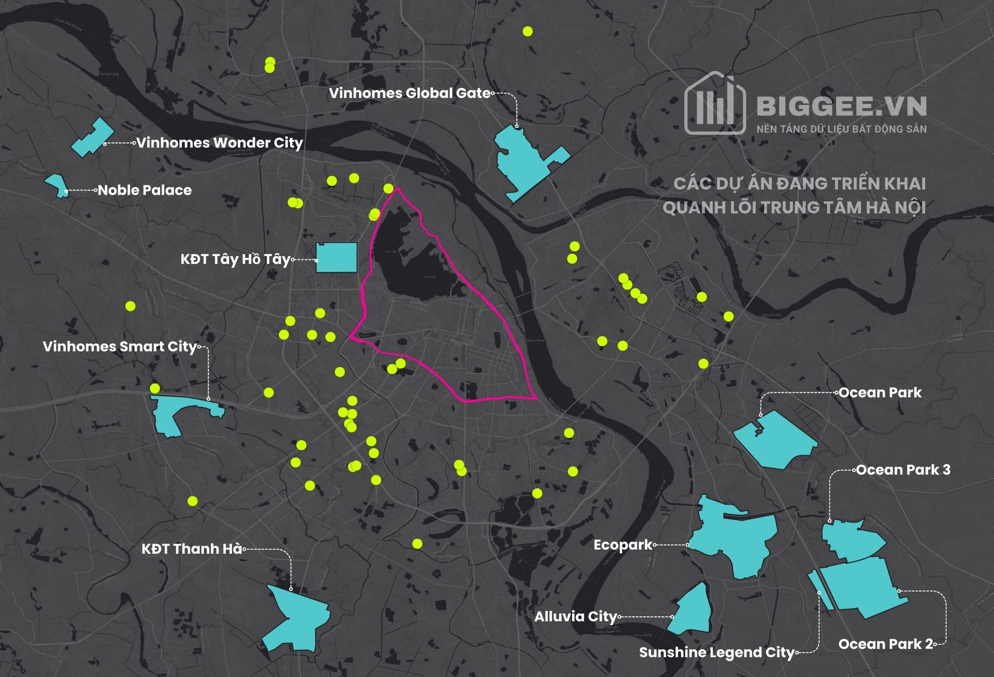 Nguồn cung không thiếu, nhưng giãn dân khỏi lõi Hà Nội vẫn khó! - 1